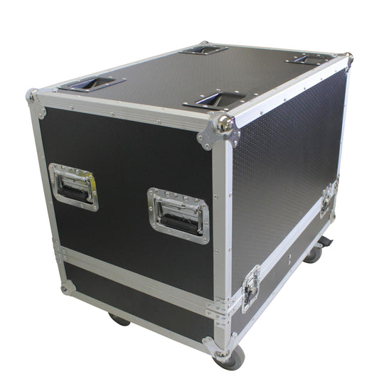 ProX Flight Case for RCF HDL6-A Line Array Speakers With Wheels | 4 Speakers