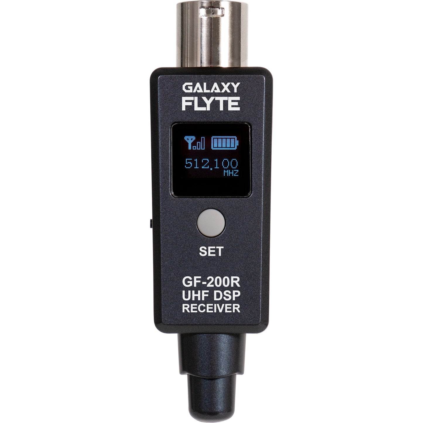 Galaxy Audio FLYTE Wireless System UHF XLR Plug-On | 500-523 MHz (CODE A) | With Receiver Only