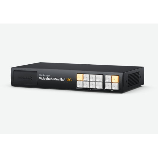 Blackmagic Design Videohub Mini 12G Compact SDI Router | 8x4