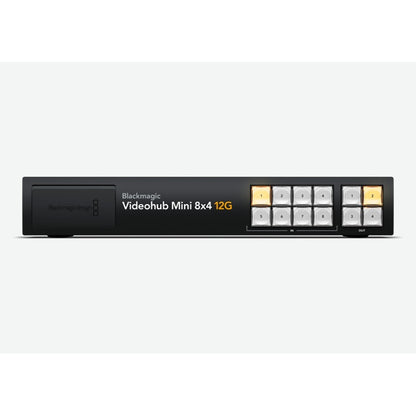 Blackmagic Design Videohub Mini 12G Compact SDI Router | 8x4