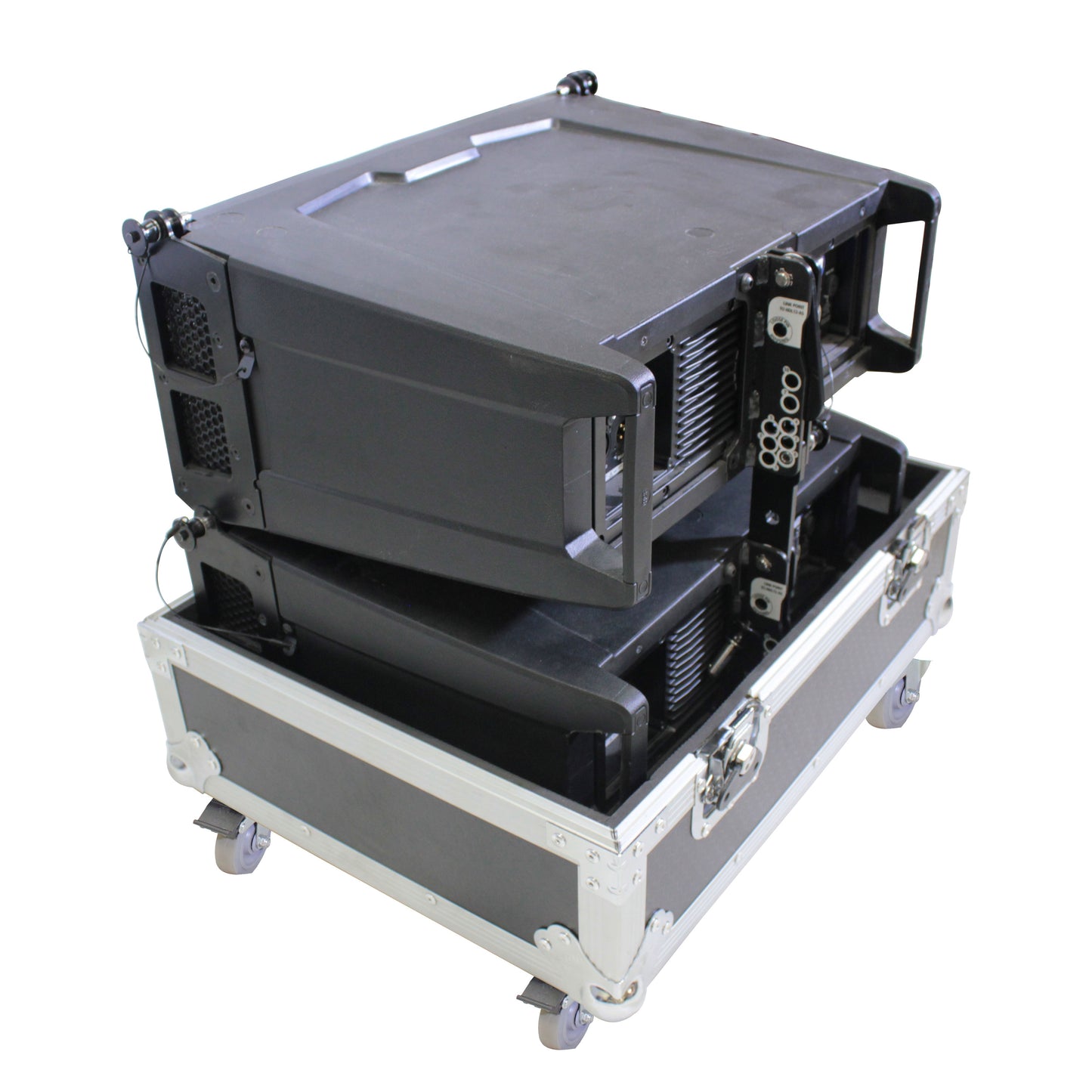 ProX Flight Case for RCF HDL6-A Line Array Speakers With Wheels | 2 Speakers