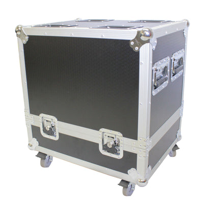 ProX Flight Case for RCF HDL6-A Line Array Speakers With Wheels | 2 Speakers