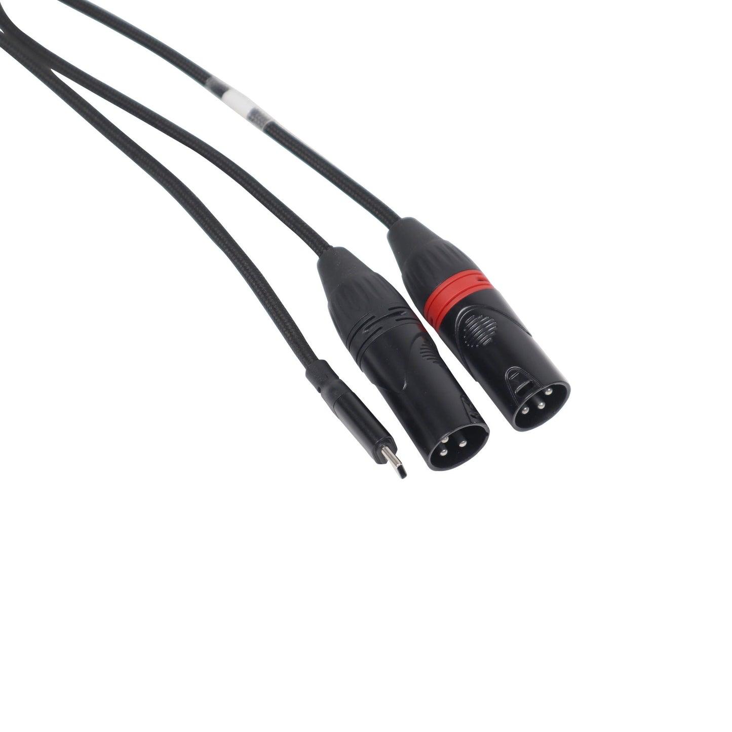 ProX XC-USBC2XM03 USB-C to Dual XLR Male Audio Cable