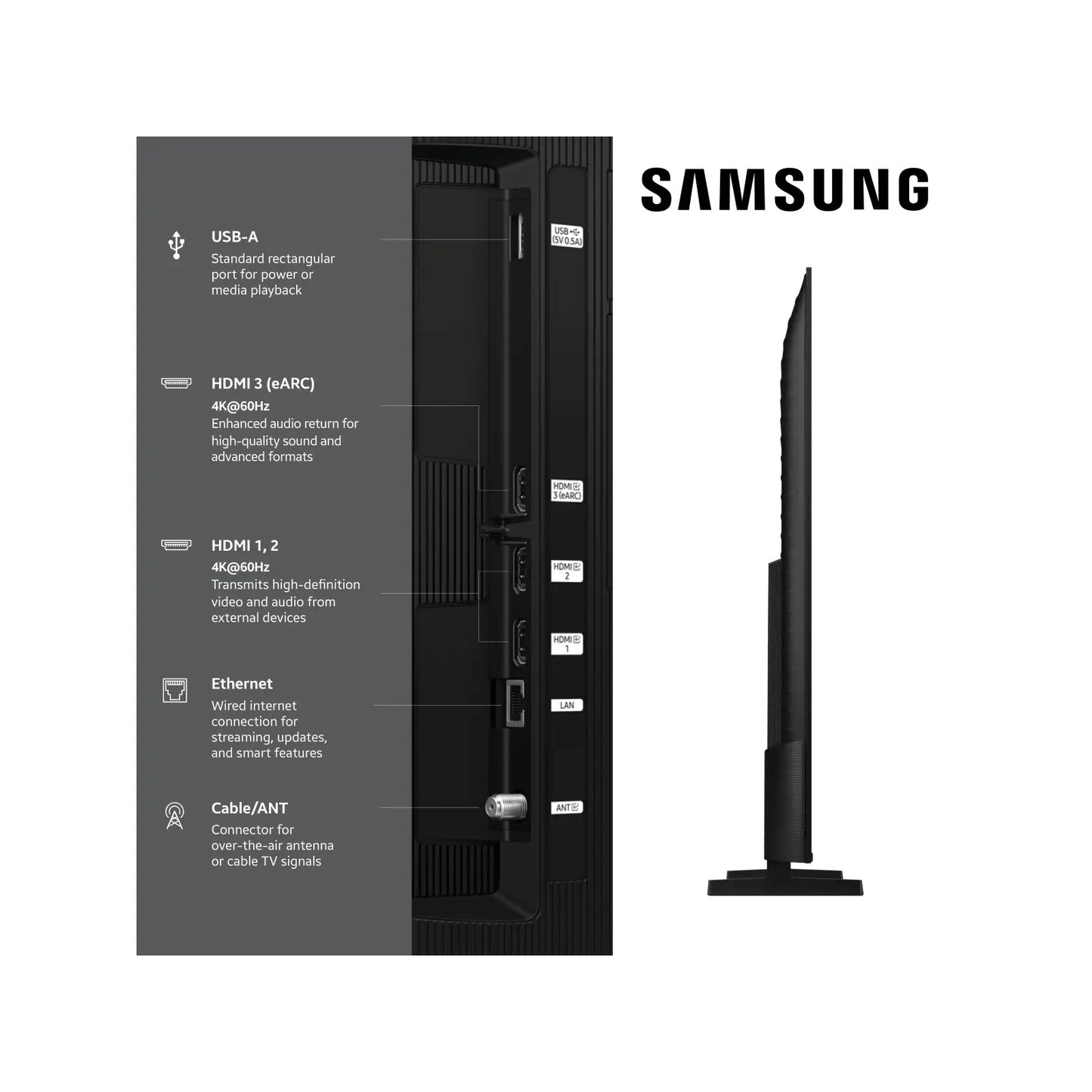 Samsung QN55Q7FAAFXZA Class QLED 4K Smart TV | Size: 55"
