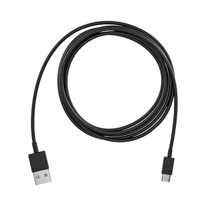 Included USB-C to USB-A charging cable coiled flat, supplied with NCHH Novacore transmitter, Audix