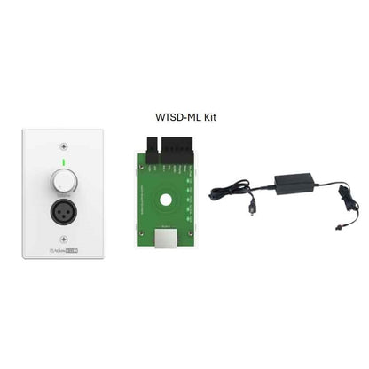 AtlasIED WTSD-ML Active Mic/Line Input Wall Plate With Preamp
