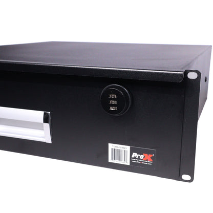 ProX T-3RD-18MK3 3U Rack Drawer With Combination Lock
