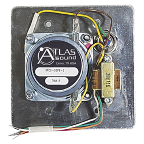 AtlasIED VPCS-2GPB-2 Wired Intercom Station With Speaker and Call Switch
