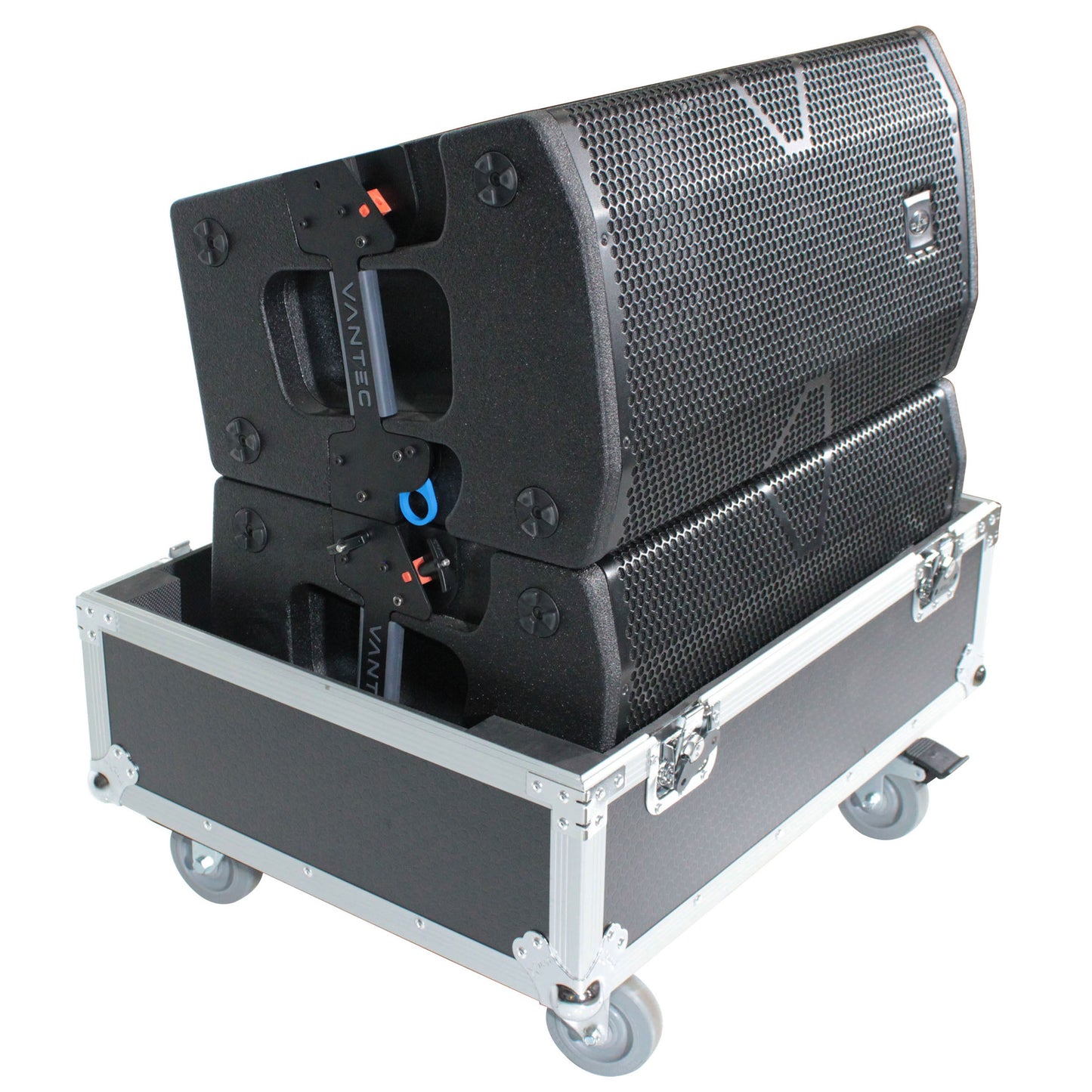 ProX XS-SP282620LAW Universal ATA Dual Speaker Flight Case