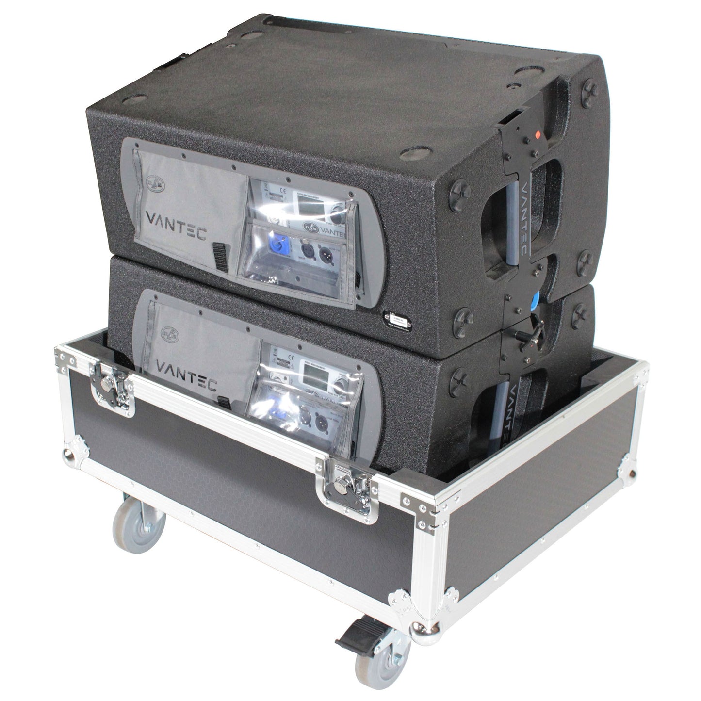 ProX XS-SP282620LAW Universal ATA Dual Speaker Flight Case