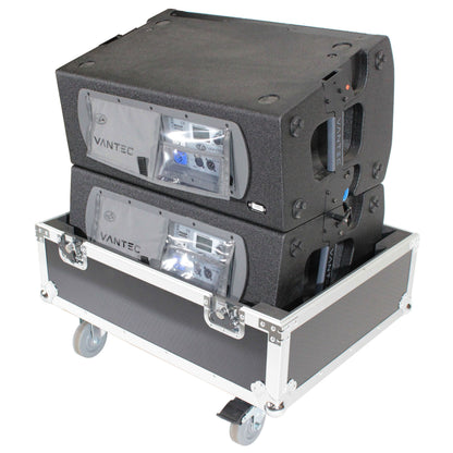 ProX XS-SP282620LAW Universal ATA Dual Speaker Flight Case