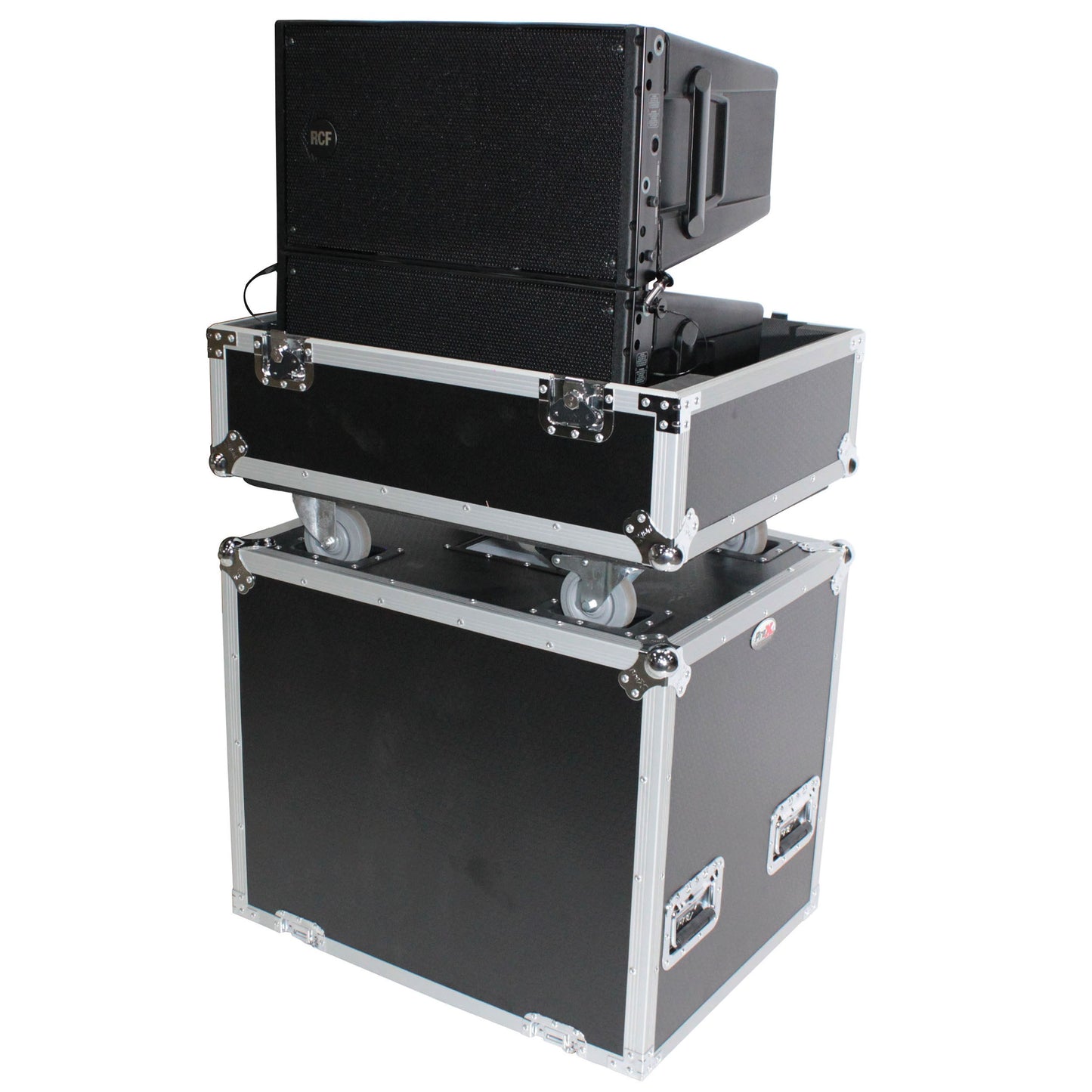 ProX XS-SP282620LAW Universal ATA Dual Speaker Flight Case