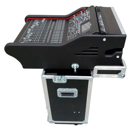 ProX Flip-Ready Hydraulic Console Case For Digital Audio Consoles | Midas M32R | 1U | Fixed