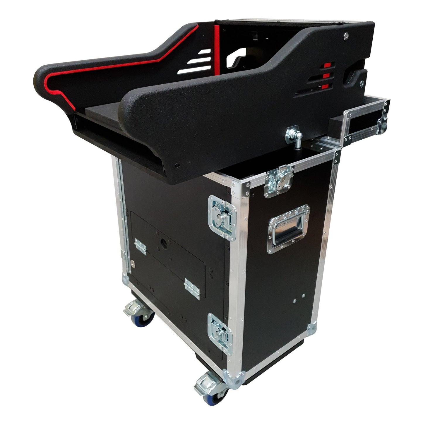 ProX Flip-Ready Hydraulic Console Case For Digital Audio Consoles | Midas M32R | 1U | Fixed