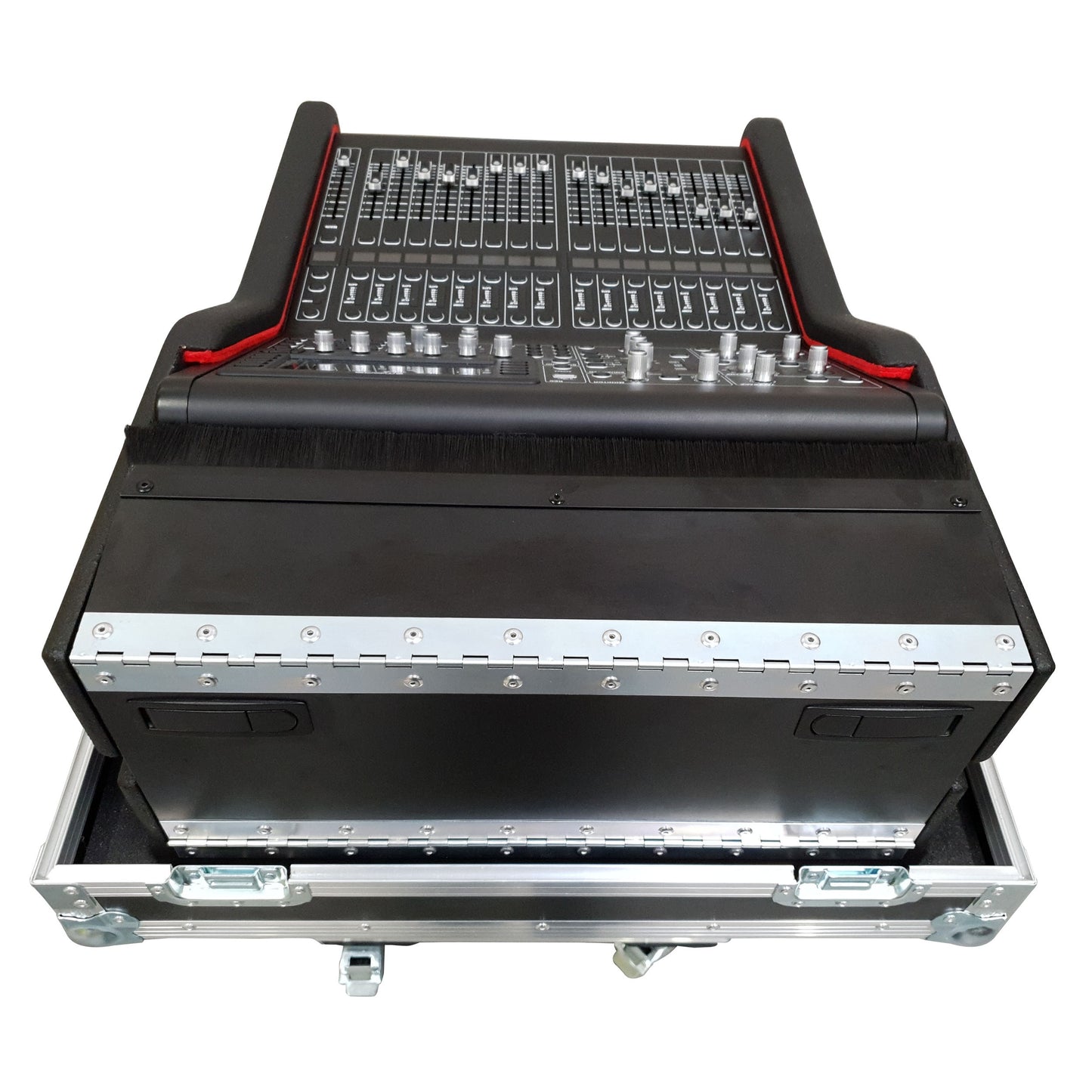 ProX Flip-Ready Hydraulic Console Case For Digital Audio Consoles | Midas M32R | 1U | Fixed