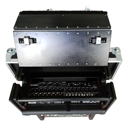 ProX Flip-Ready Hydraulic Console Case For Digital Audio Consoles | Midas M32R | 1U | Fixed