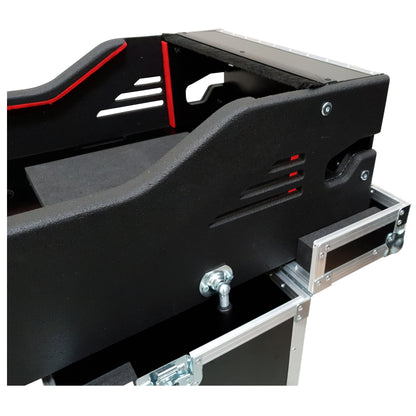 ProX Flip-Ready Hydraulic Console Case For Digital Audio Consoles | Midas M32R | 1U | Fixed