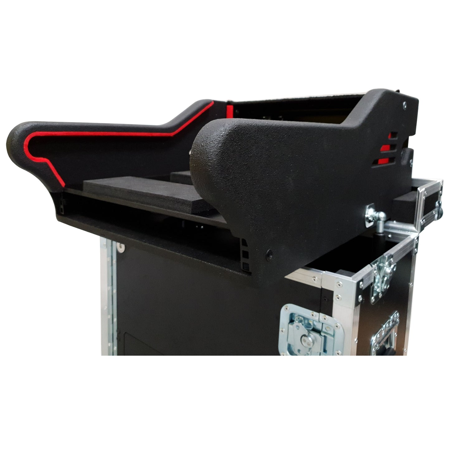 ProX Flip-Ready Hydraulic Console Case For Digital Audio Consoles | Midas M32R | 1U | Fixed