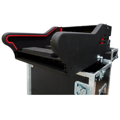 ProX Flip-Ready Hydraulic Console Case For Digital Audio Consoles | Midas M32R | 1U | Fixed
