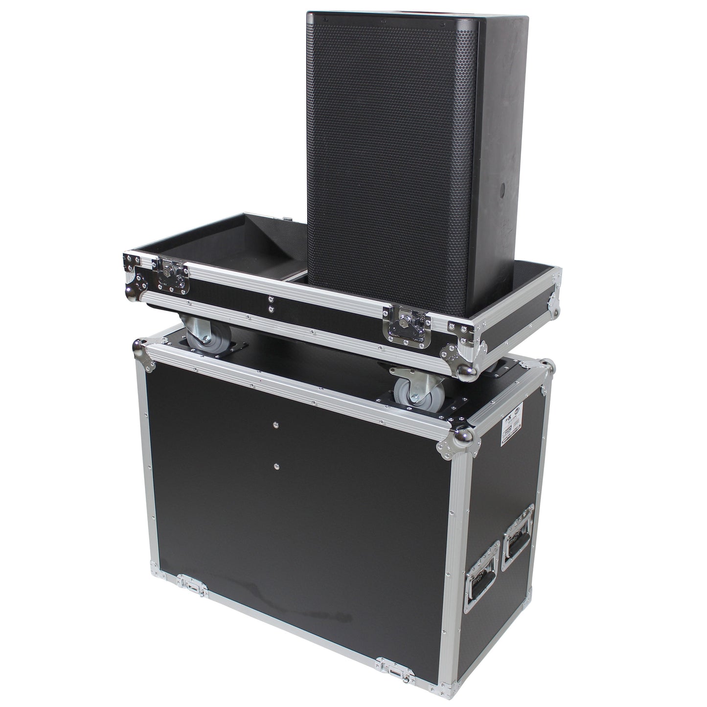 ProX XS-QSCK12 ATA Flight Case for 2x QSC K12 or K12.2 Speakers