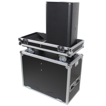 ProX XS-QSCK12 ATA Flight Case for 2x QSC K12 or K12.2 Speakers