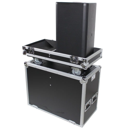 ProX XS-QSCK12 ATA Flight Case for 2x QSC K12 or K12.2 Speakers