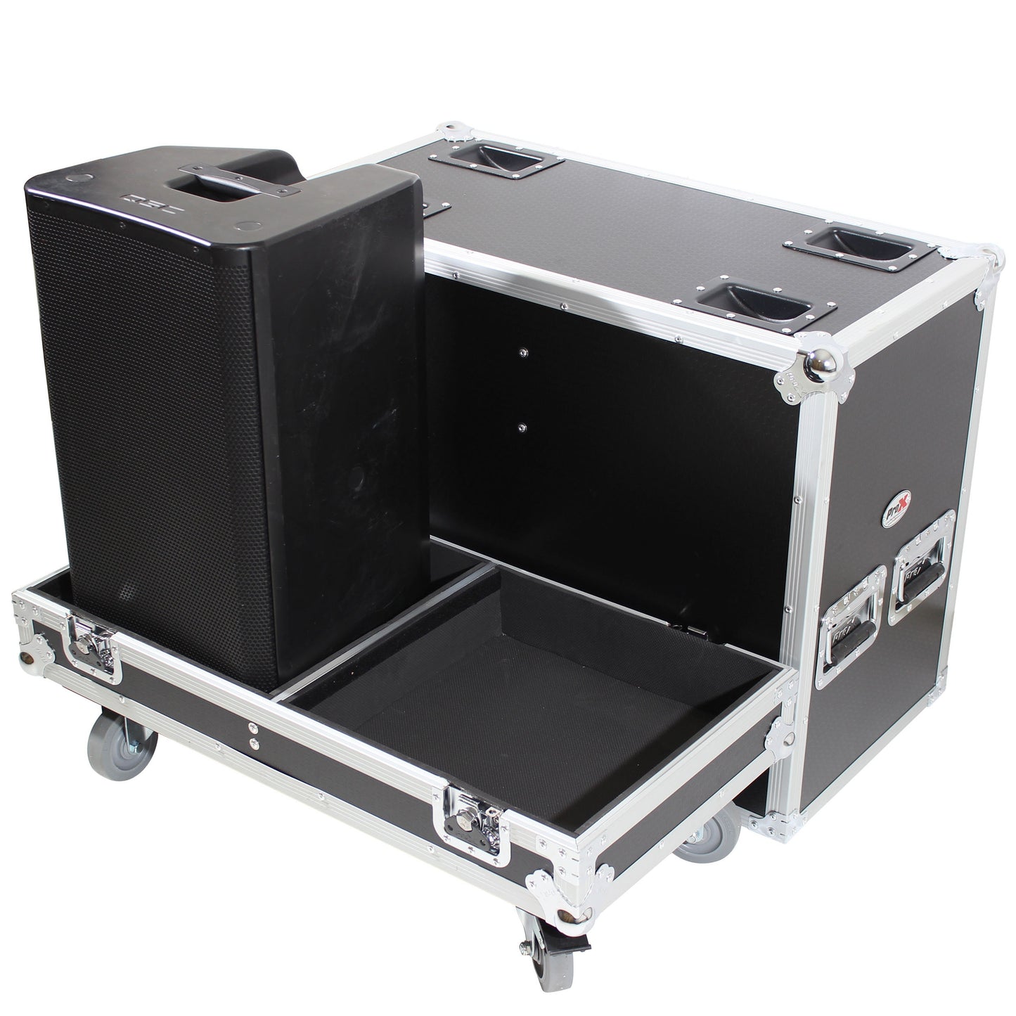 ProX XS-QSCK12 ATA Flight Case for 2x QSC K12 or K12.2 Speakers