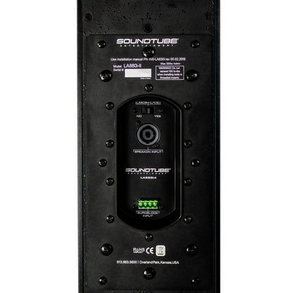 SoundTube LA880i-II-BK Full Range Line Array Speaker | Black