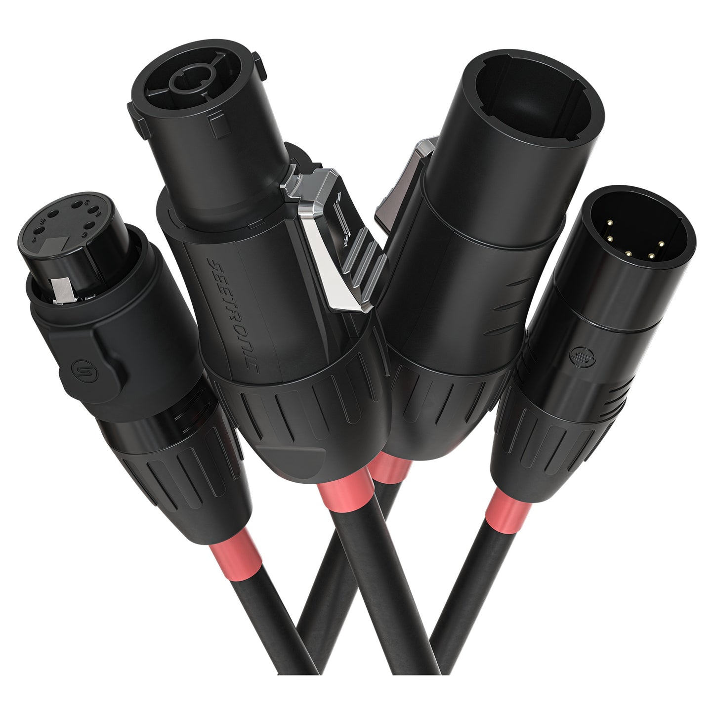 Chauvet Pro RIGLINKCOMBO18IN Combo Power and DMX Cable | 18 In