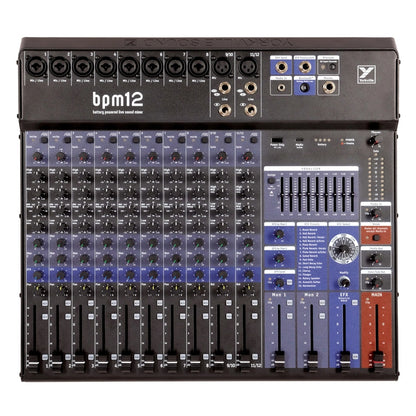 Yorkville BPM12 12-Channel Battery-Powered Compact Mixer with USB