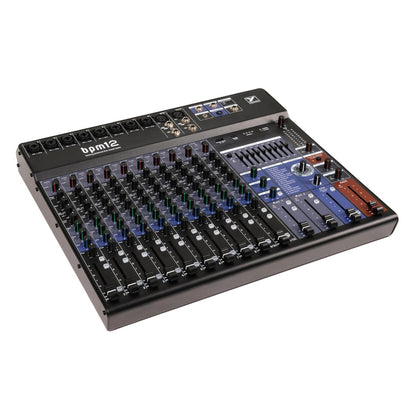 Yorkville BPM12 12-Channel Battery-Powered Compact Mixer with USB