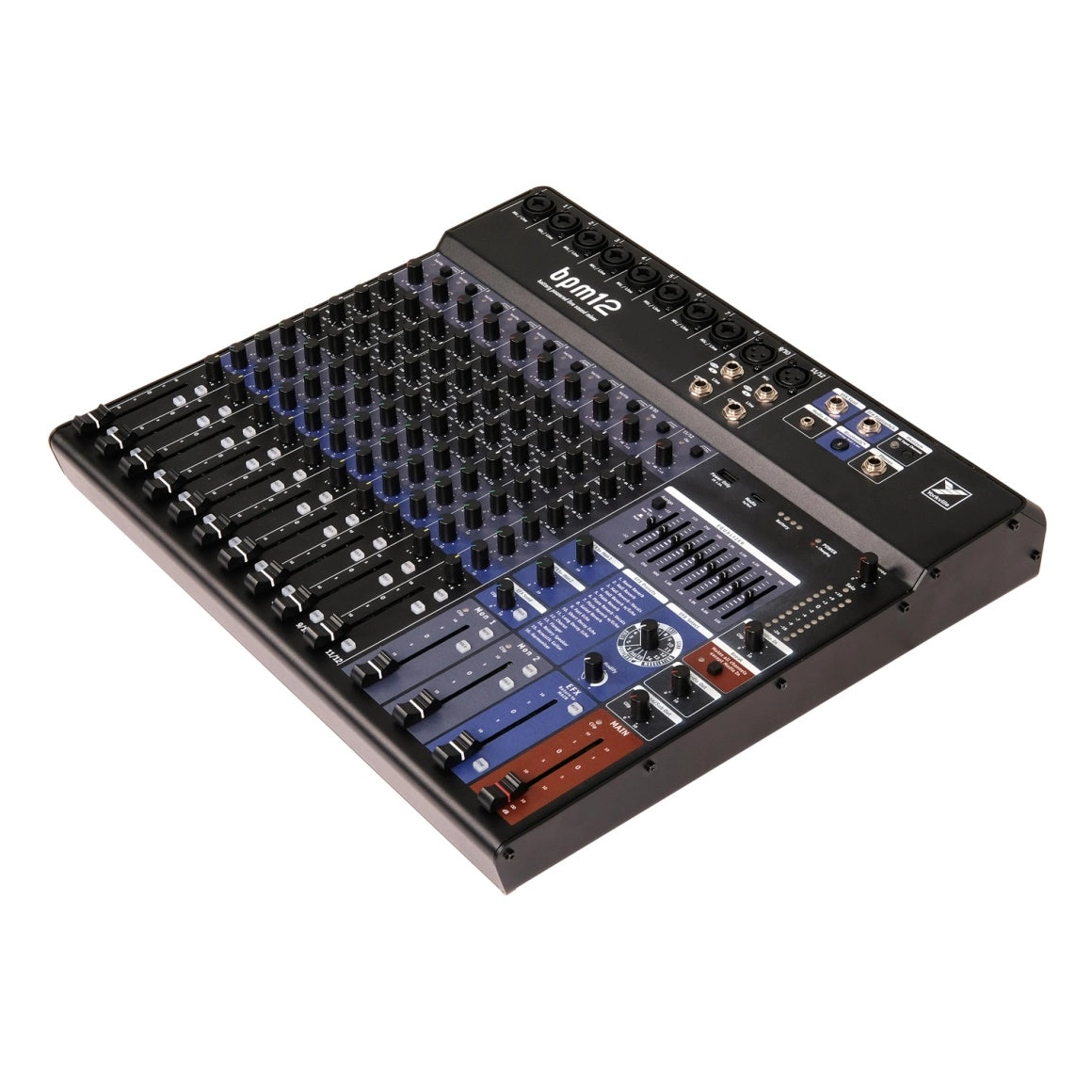 Yorkville BPM12 12-Channel Battery-Powered Compact Mixer with USB