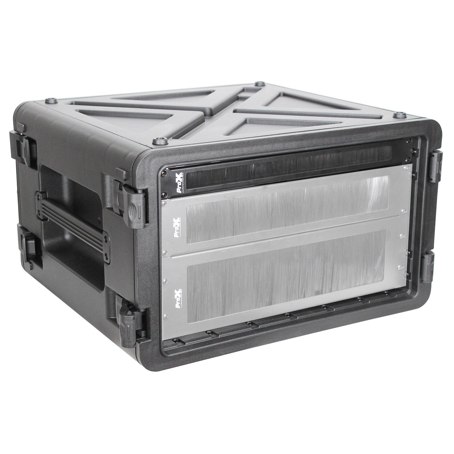 ProX 1U Rack Panel Standard 19" Rack Mount Panel | Brush Cable Management