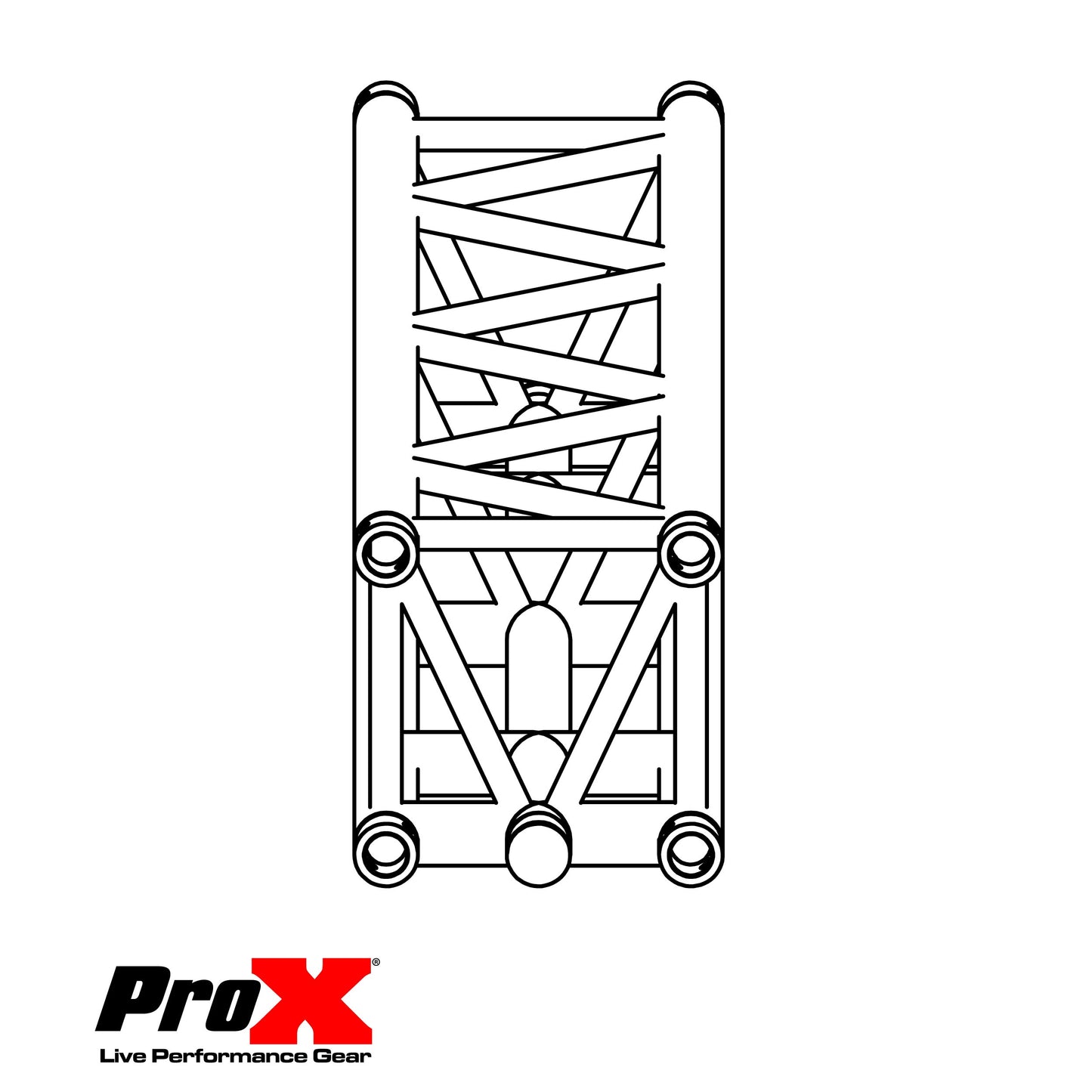 ProX XT-F35SQ984 F35 5-Chord Truss Segment for LED Video Panels