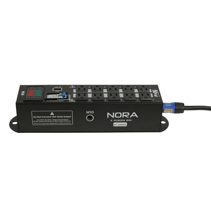 ProX X-PCNORABOX 10-Way PowerCON to Edison Power Distribution Box
