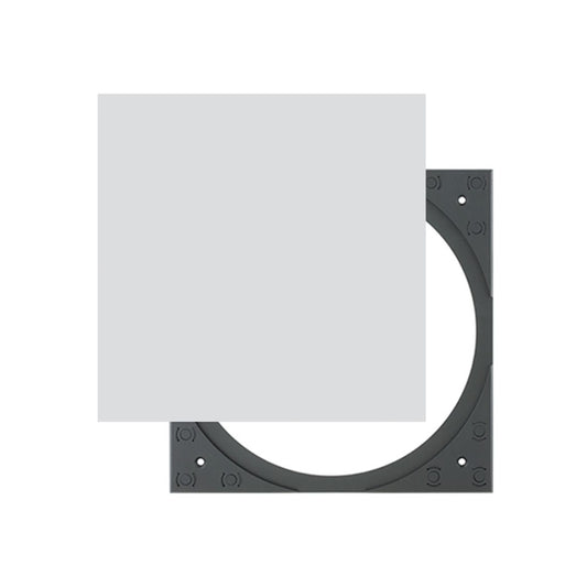 Sonance PS-C63/C61 Square Speaker Adapter With Grille | White | 5 Pair