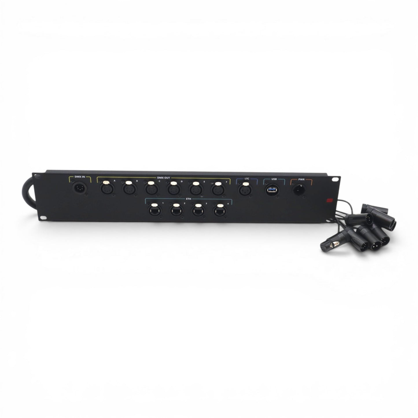 ProX XSM-2UCSTL14 2U Rack Connection Panel for Stage and Tour