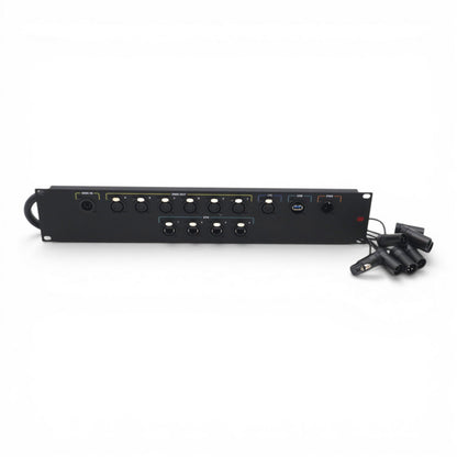 ProX XSM-2UCSTL14 2U Rack Connection Panel for Stage and Tour