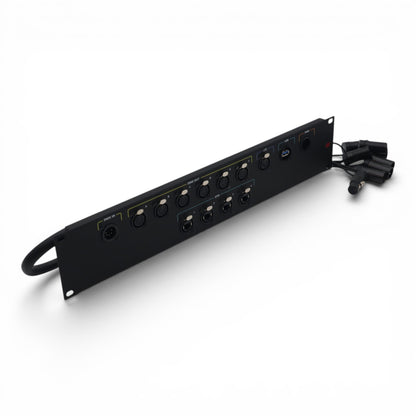 ProX XSM-2UCSTL14 2U Rack Connection Panel for Stage and Tour