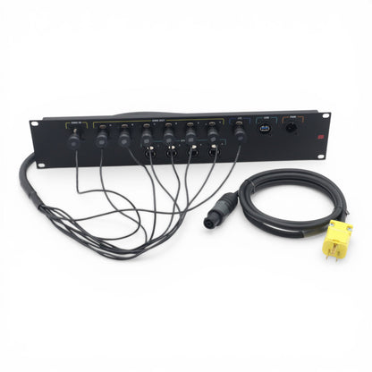 ProX XSM-2UCSTL14 2U Rack Connection Panel for Stage and Tour
