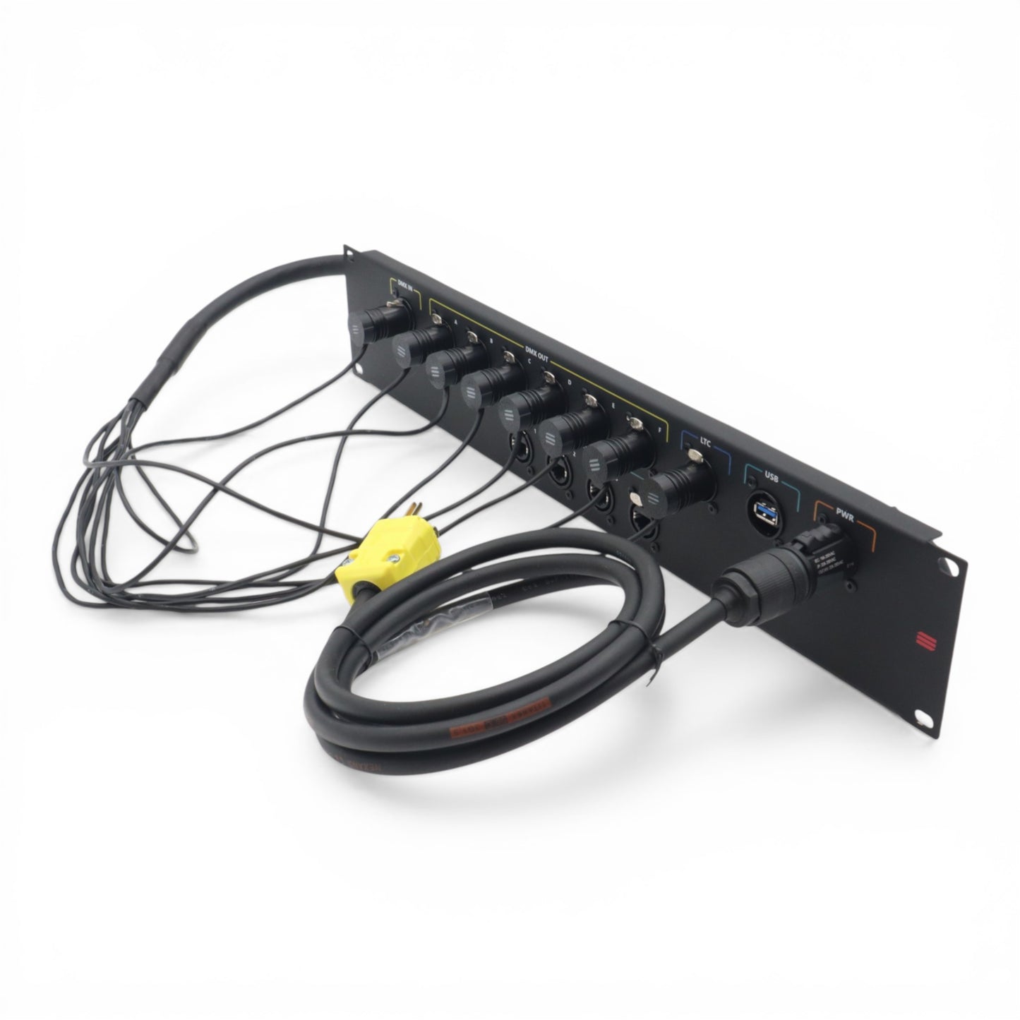 ProX XSM-2UCSTL14 2U Rack Connection Panel for Stage and Tour