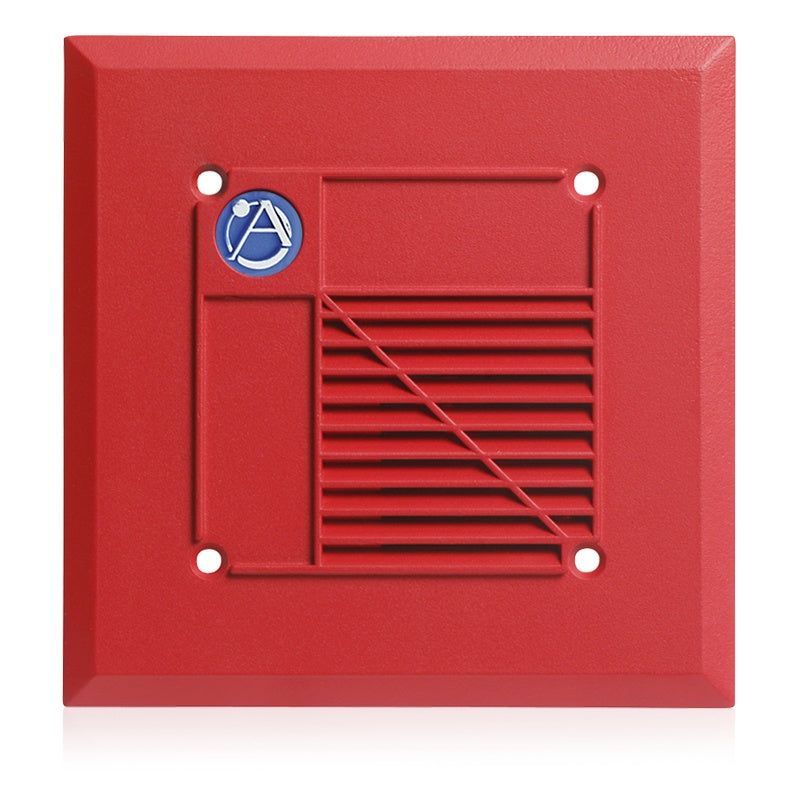 AtlasIED VTF Series Recessed Compression Driver Speaker with 15-Watt Transformer | 70V | Red