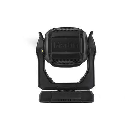 MAC Encore Two rear view showing embossed Martin logo on head cover and vent grilles, Martin Lighting