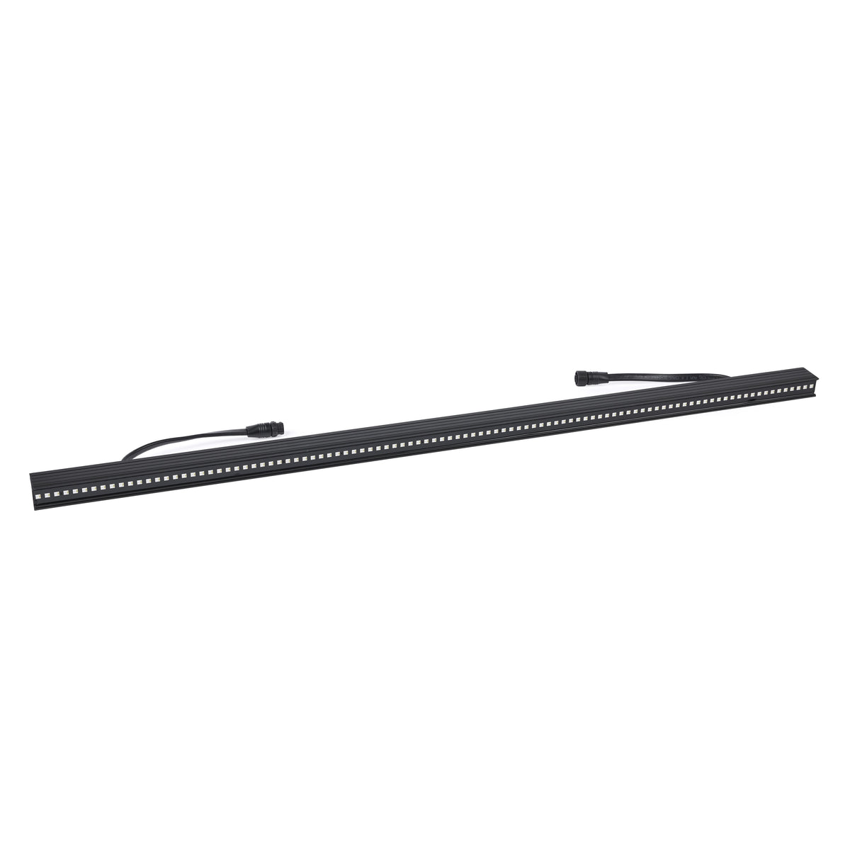 VDO Sceptron XB 1000 mm batten full-length front view with continuous row of RGBW LED pixels, Martin Lighting