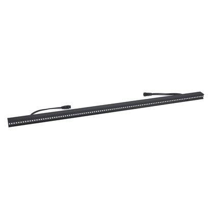 VDO Sceptron XB 1000 mm batten full-length front view with continuous row of RGBW LED pixels, Martin Lighting