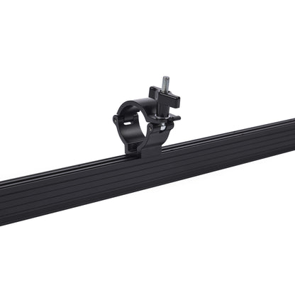 VDO Sceptron XB rear track with half-coupler truss clamp attached, Martin Lighting
