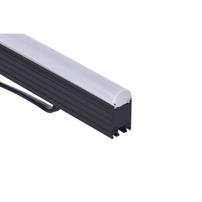VDO Sceptron XB with tall rounded milky diffuser lens fitted to the extrusion, Martin Lighting