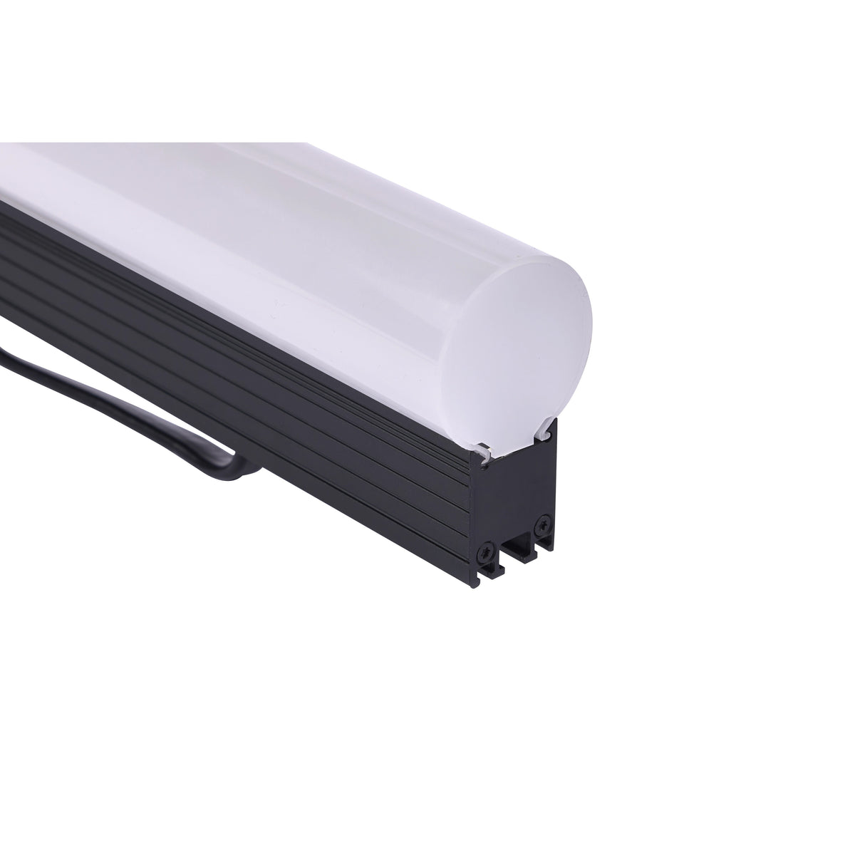 VDO Sceptron XB with large round milky tube diffuser fitted, Martin Lighting