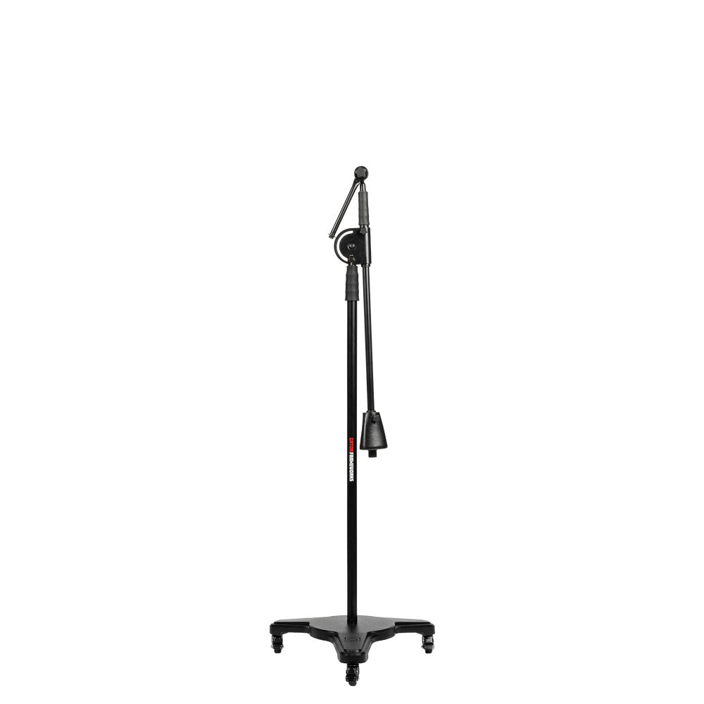 Gator GFW-MIC-STBM2000 Studio Mic Boom With Heavy Base and Wheels