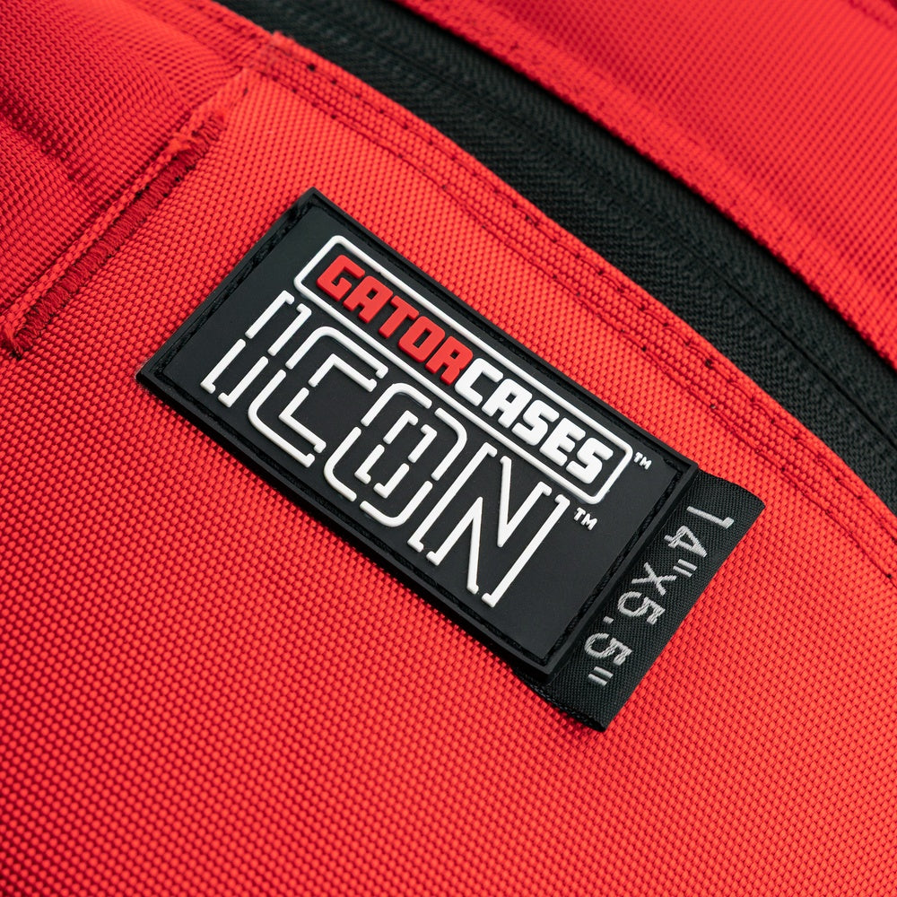 Gator GP-ICON-1455SD-RED 14" x 5.5" Icon Series Snare Drum Bag